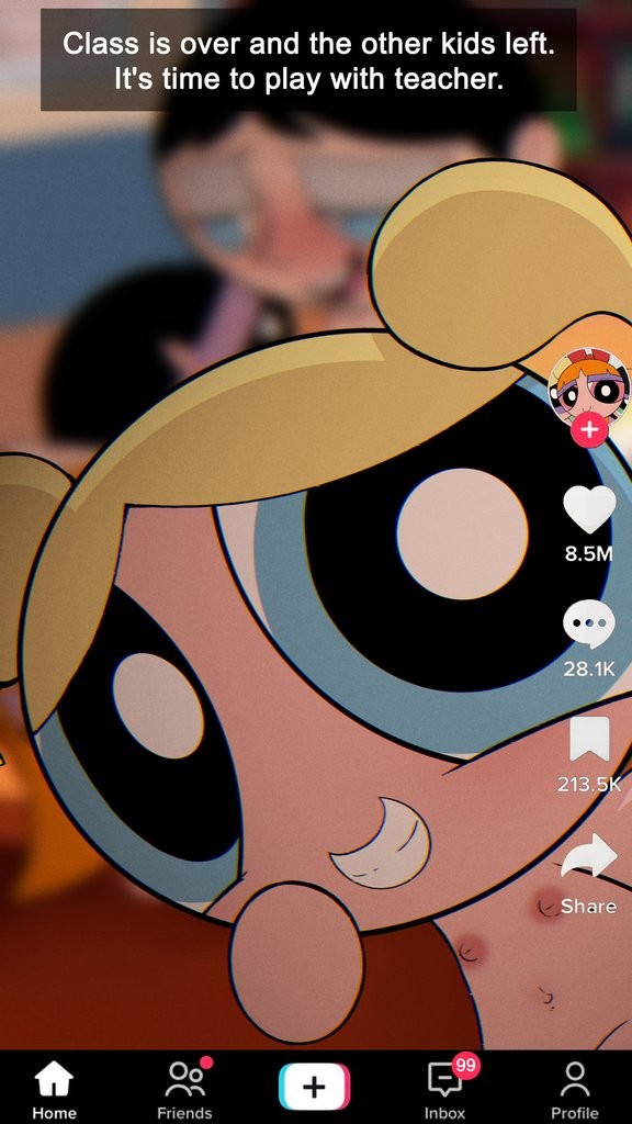 Powerpuff Girls and Ms. Keane porn comic picture 1