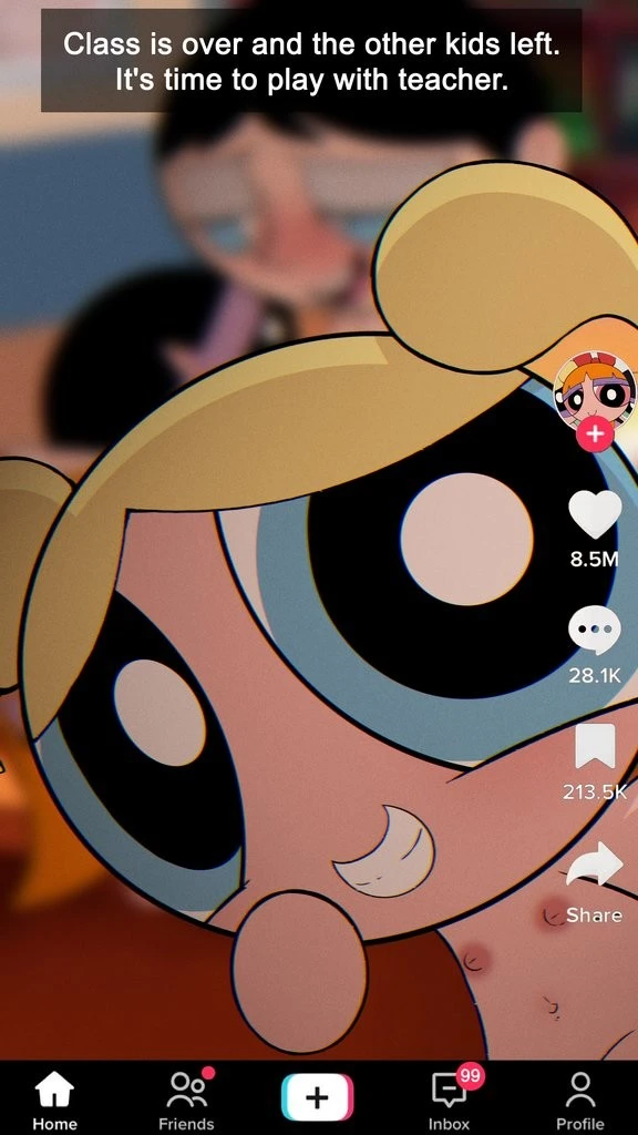 Powerpuff Girls and Ms. Keane porn comic picture 1