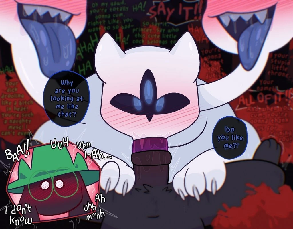 Ralsei x Clover porn comic picture 5