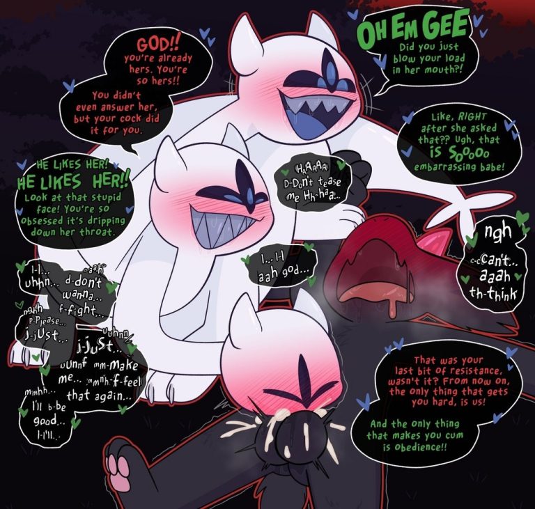 Ralsei x Clover porn comic picture 6