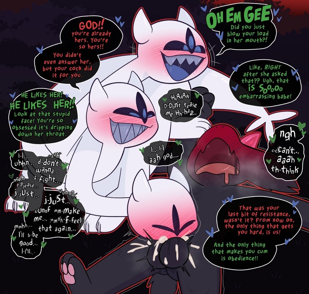Ralsei x Clover porn comic picture 6
