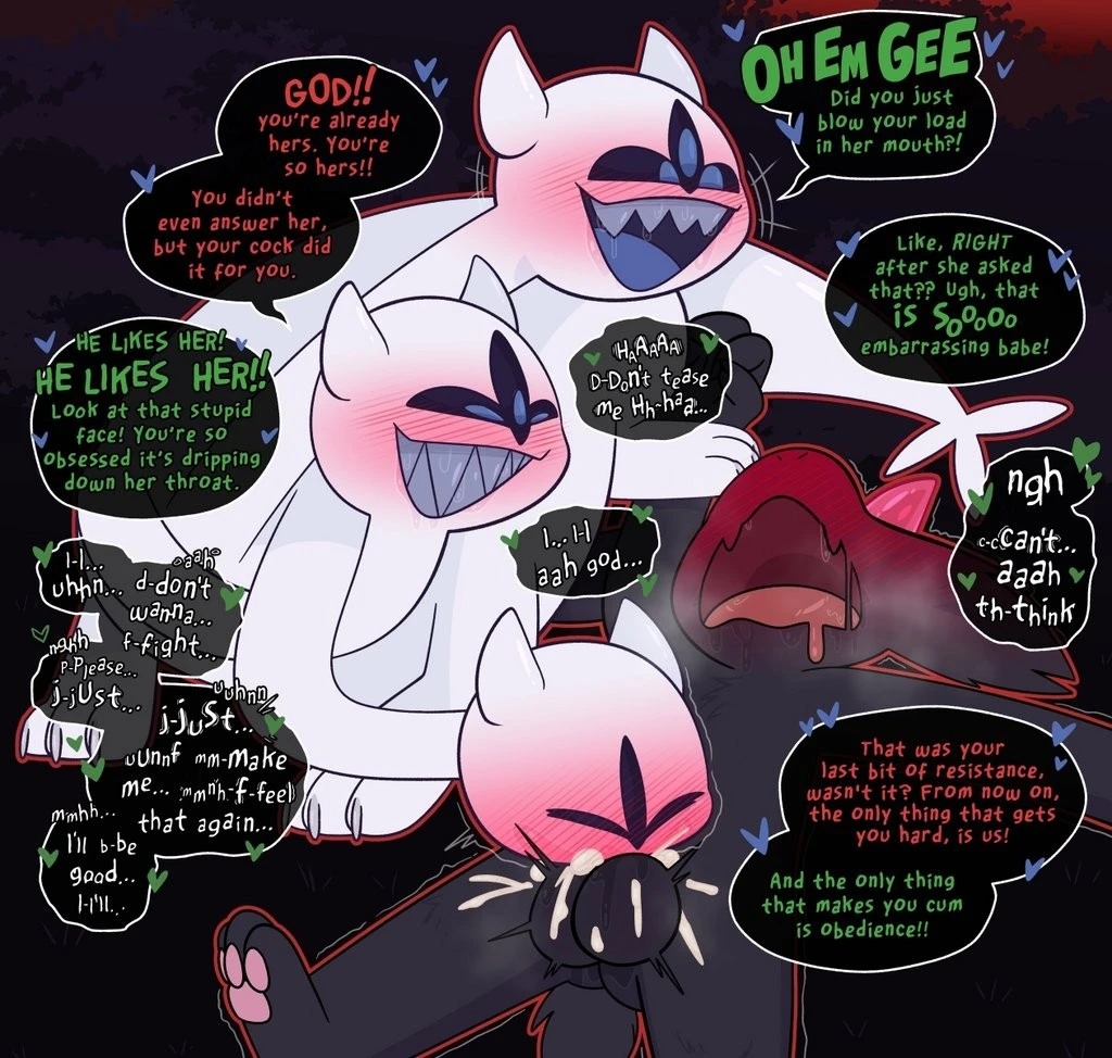 Ralsei x Clover porn comic picture 6