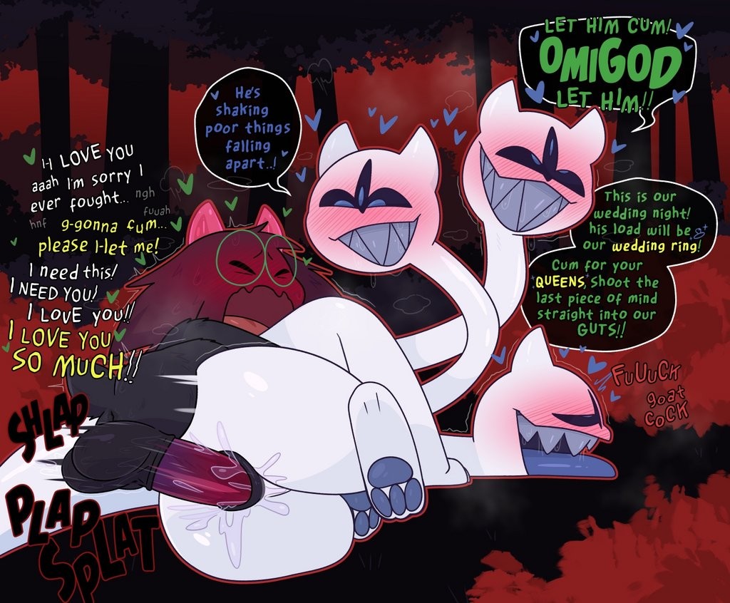 Ralsei x Clover porn comic picture 9