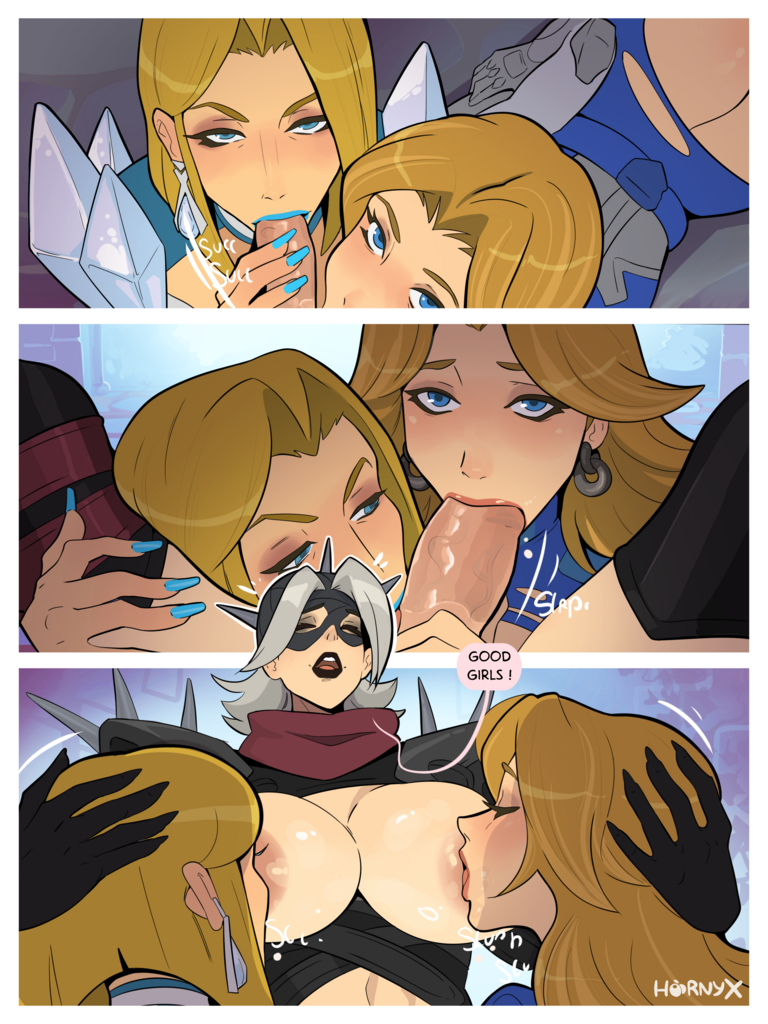 Rivals porn comic picture 11