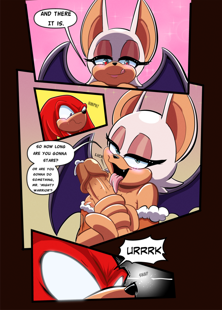 Rouge and Knuckles Hentai Comic! porn comic picture 4