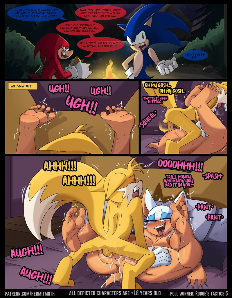 Rouge's Tactics porn comic picture 5