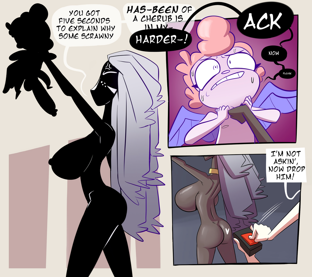 Sera and the Cherubs porn comic picture 5