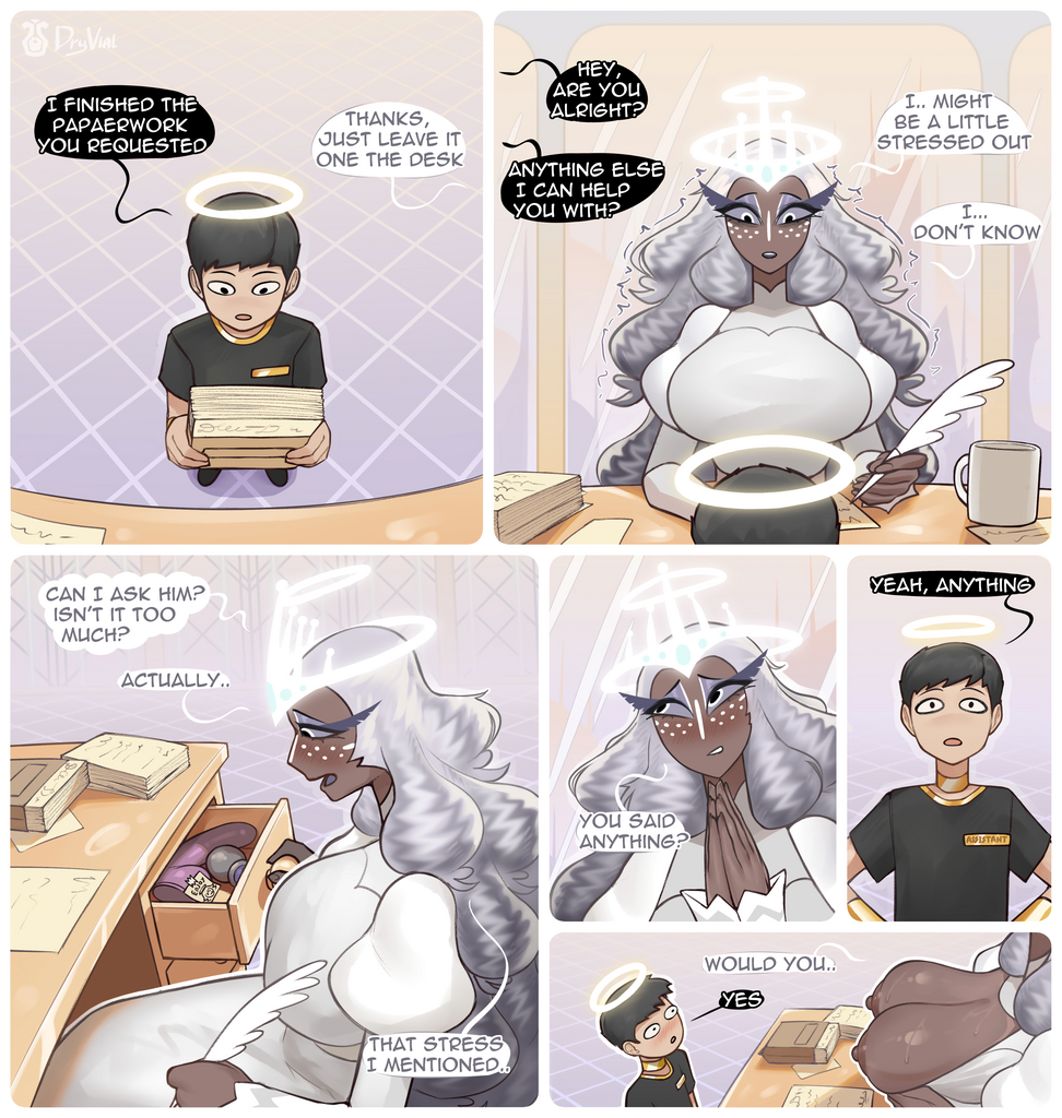 Sera's Personal Assistant porn comic picture 1