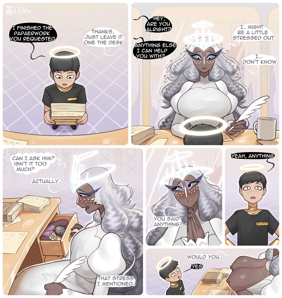 Sera's Personal Assistant porn comic picture 1