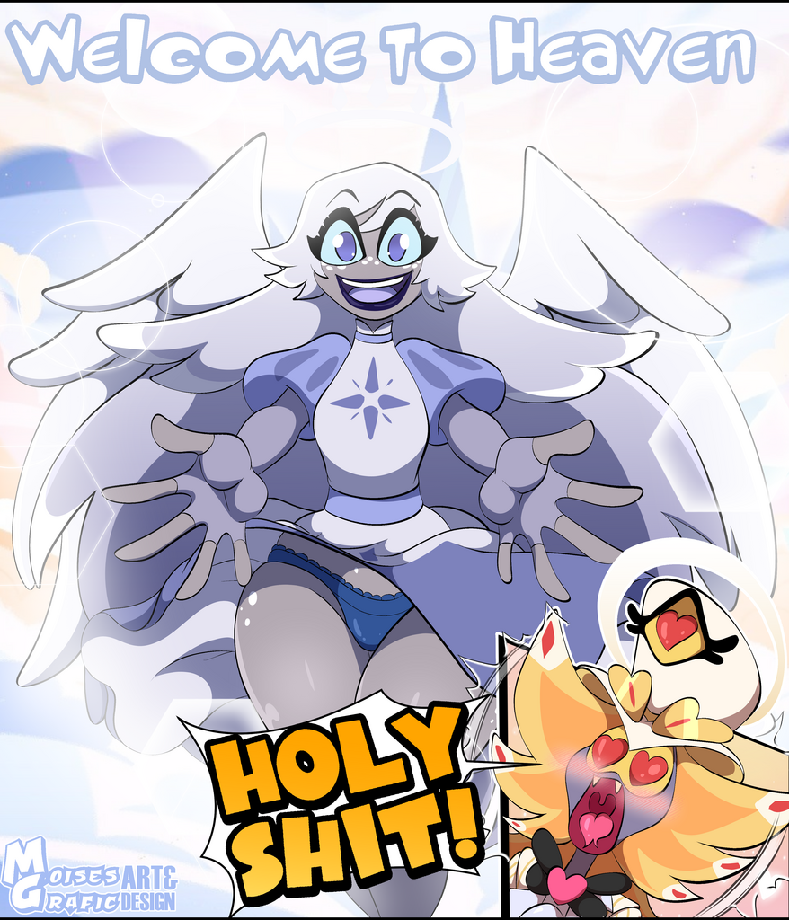 Sir Pentious in Heaven porn comic picture 1