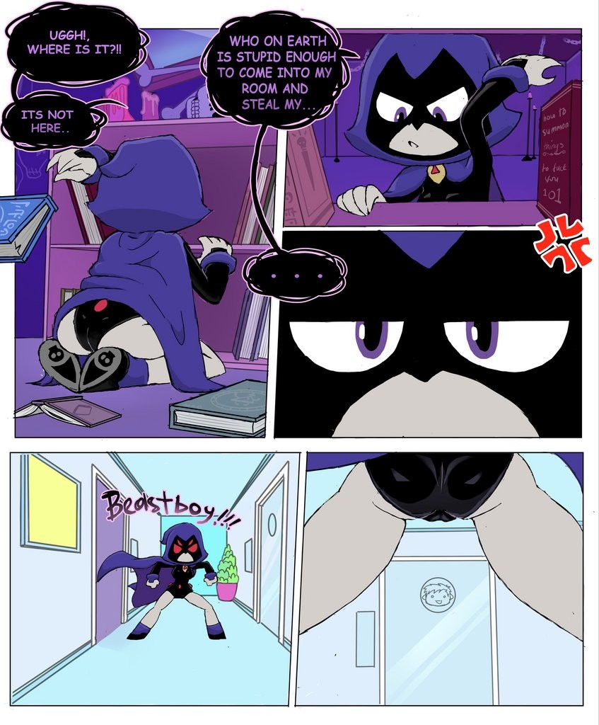 Teen Titans - Baecohn porn comic picture 1