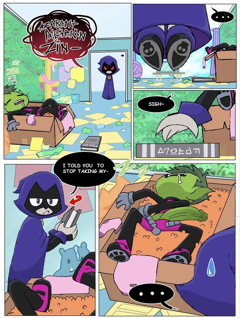 Teen Titans - Baecohn porn comic picture 2