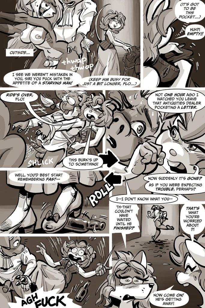 The Adventures of Black Paige porn comic picture 8