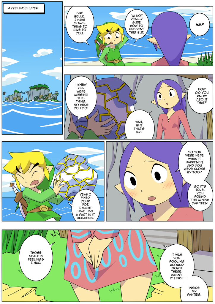 The Journey Up Sue Belle's Panties porn comic picture 11