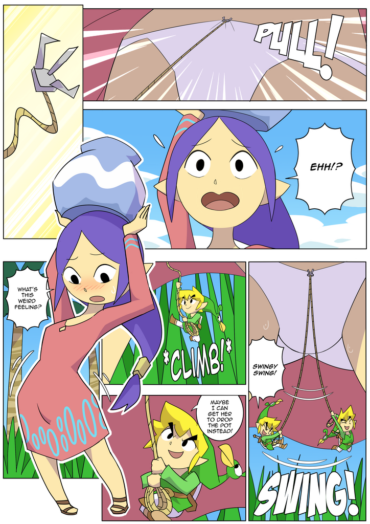 The Journey Up Sue Belle's Panties porn comic picture 3