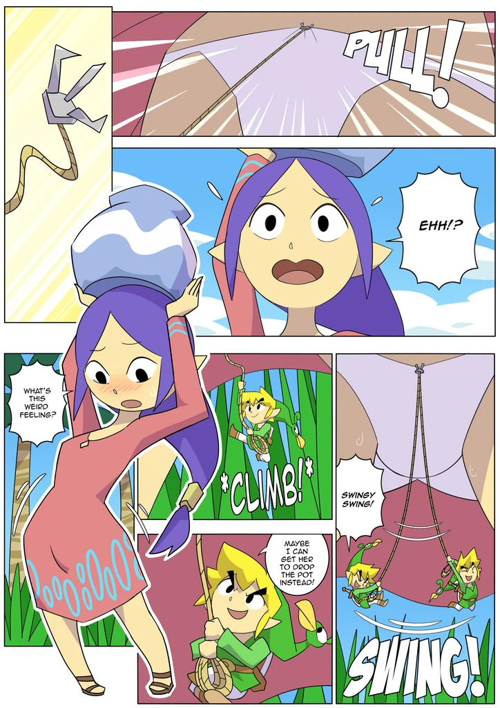 The Journey Up Sue Belle's Panties porn comic picture 3