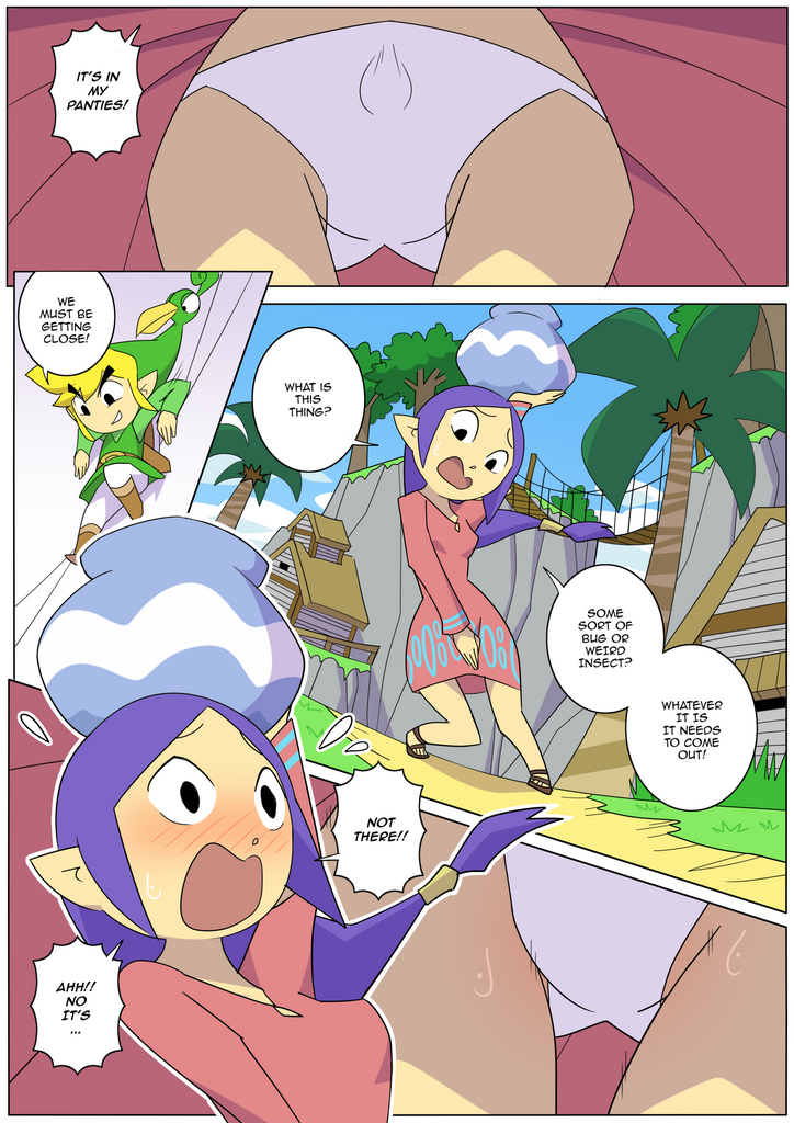 The Journey Up Sue Belle's Panties porn comic picture 5