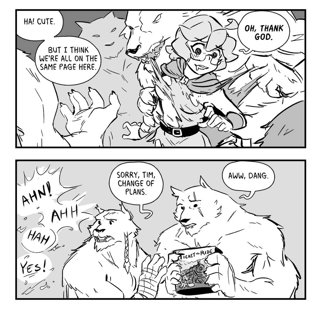 Werewolf Social Behavior porn comic picture 6