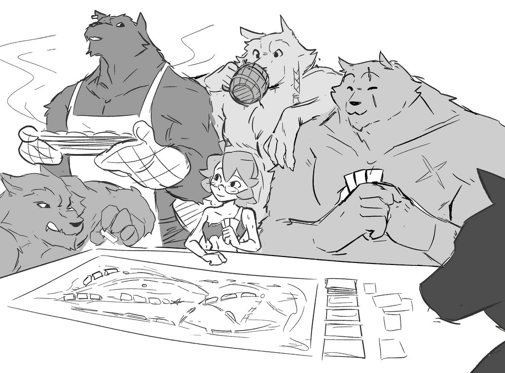 Werewolf Social Behavior porn comic picture 9