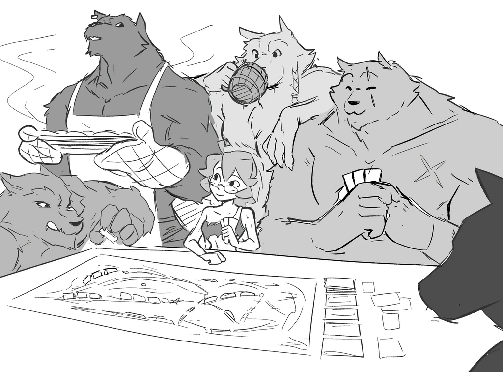 Werewolf Social Behavior porn comic picture 9