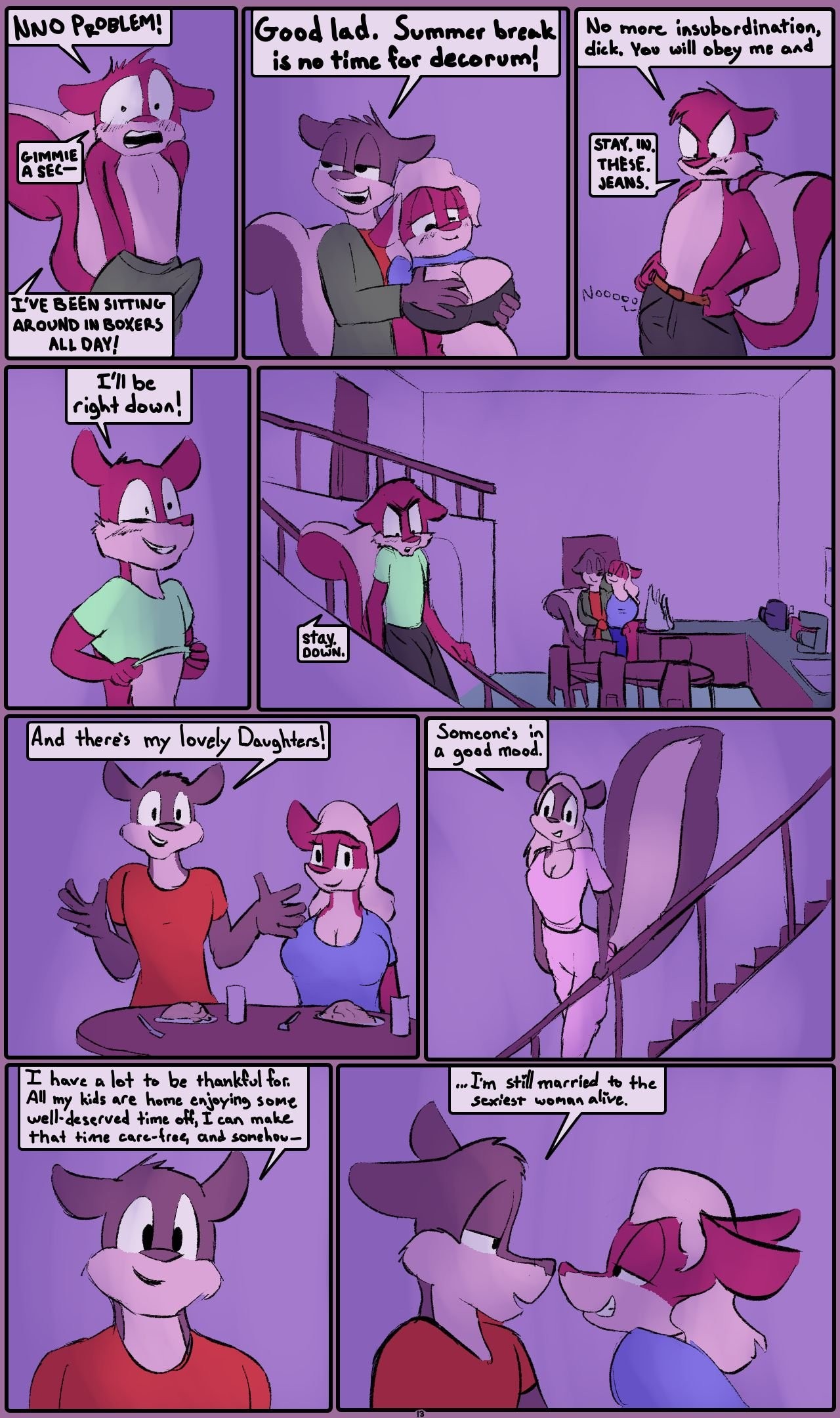 Brambletree Family Summer Vacation porn comic picture 13