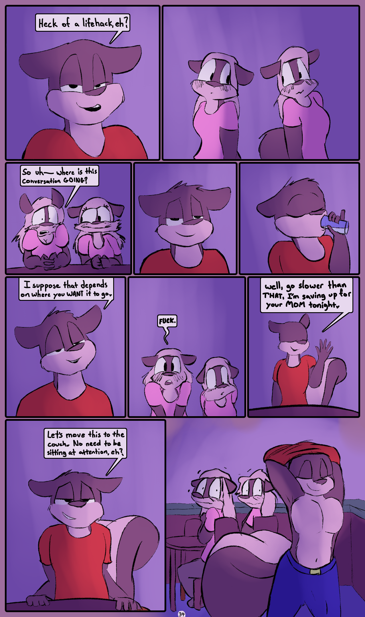 Brambletree Family Summer Vacation porn comic picture 34