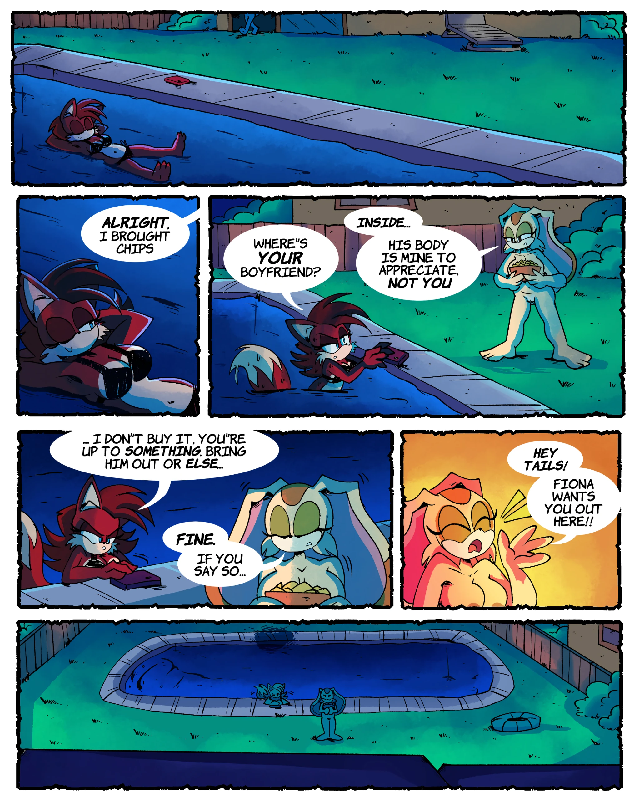 Caught in the Moonlight porn comic picture 14