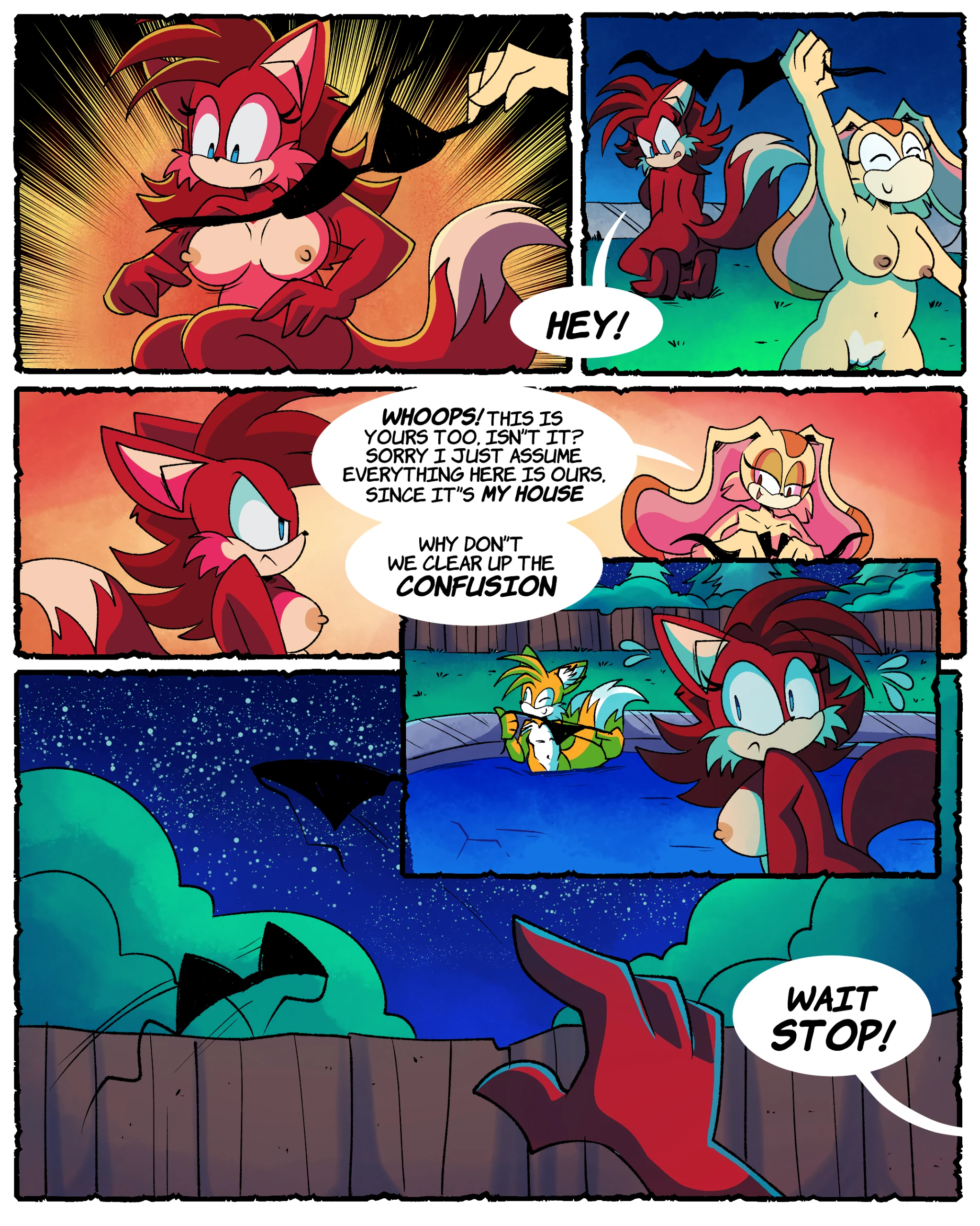 Caught in the Moonlight porn comic picture 17