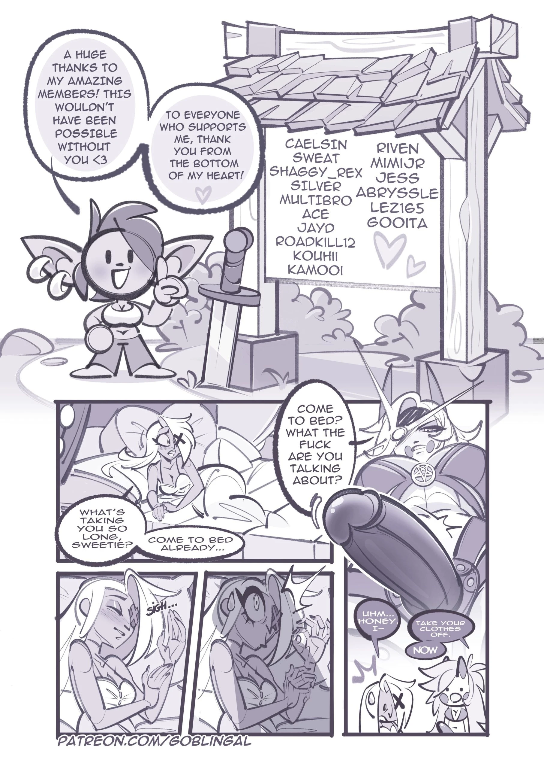 Charlie X Vaggie Valentine's Day porn comic picture 9