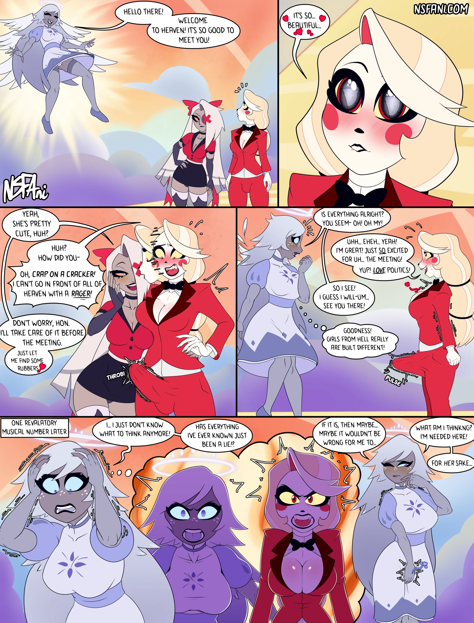 Falling for Angels porn comic picture 1