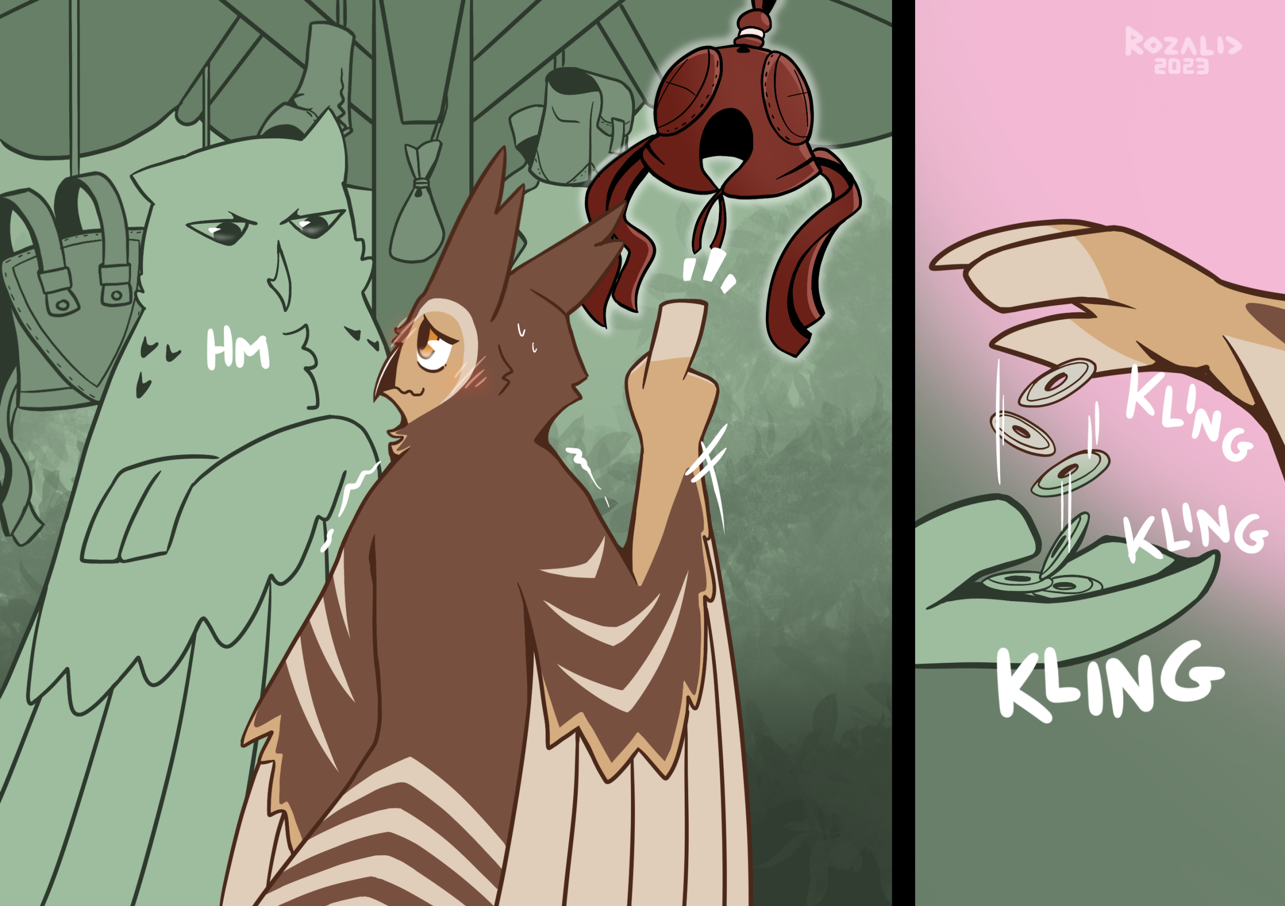 Kinky Owls: Bondage porn comic picture 3