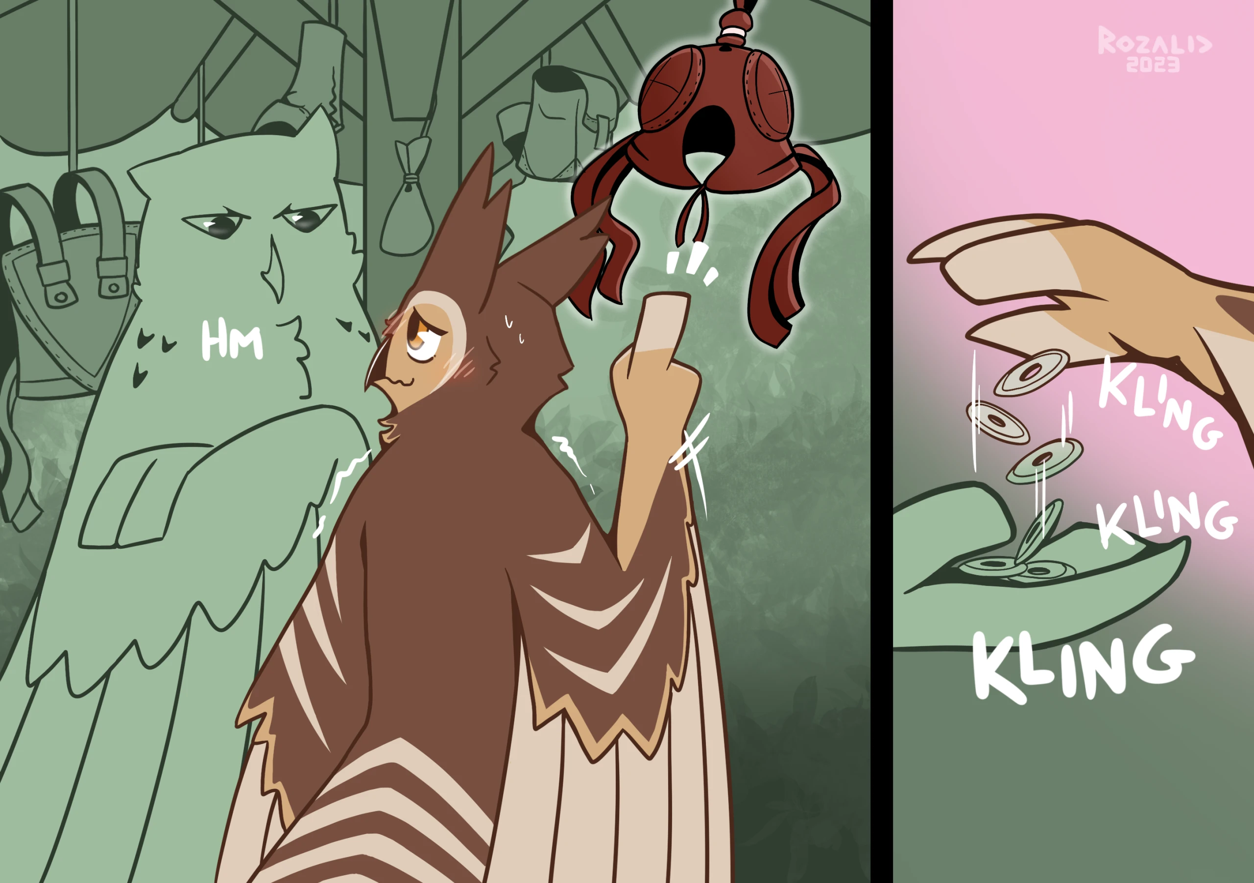 Kinky Owls: Bondage porn comic picture 3