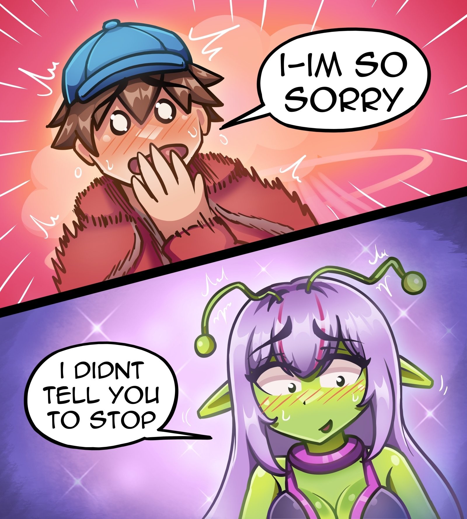 Out of this world porn comic picture 22