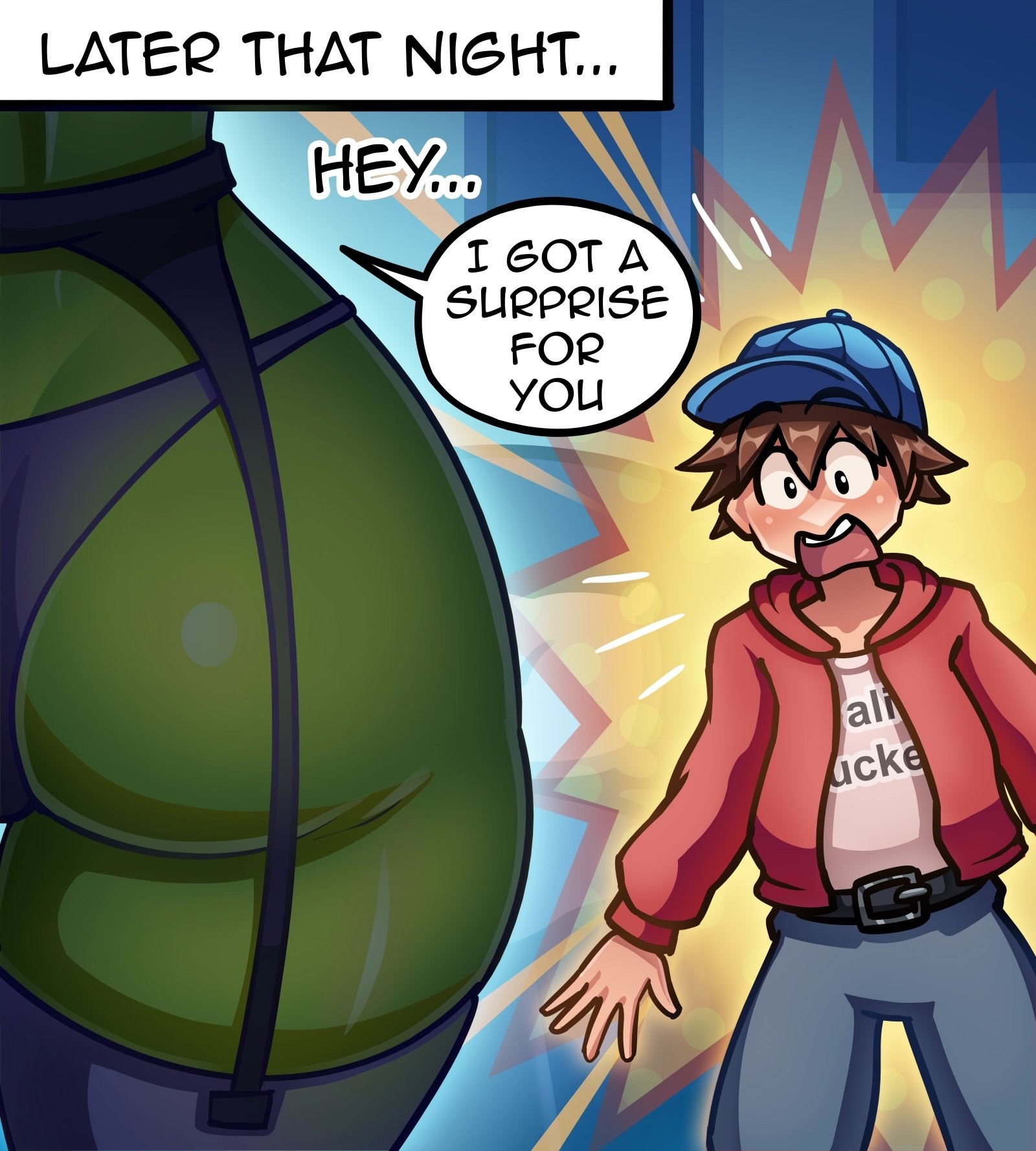 Out of this world porn comic picture 33