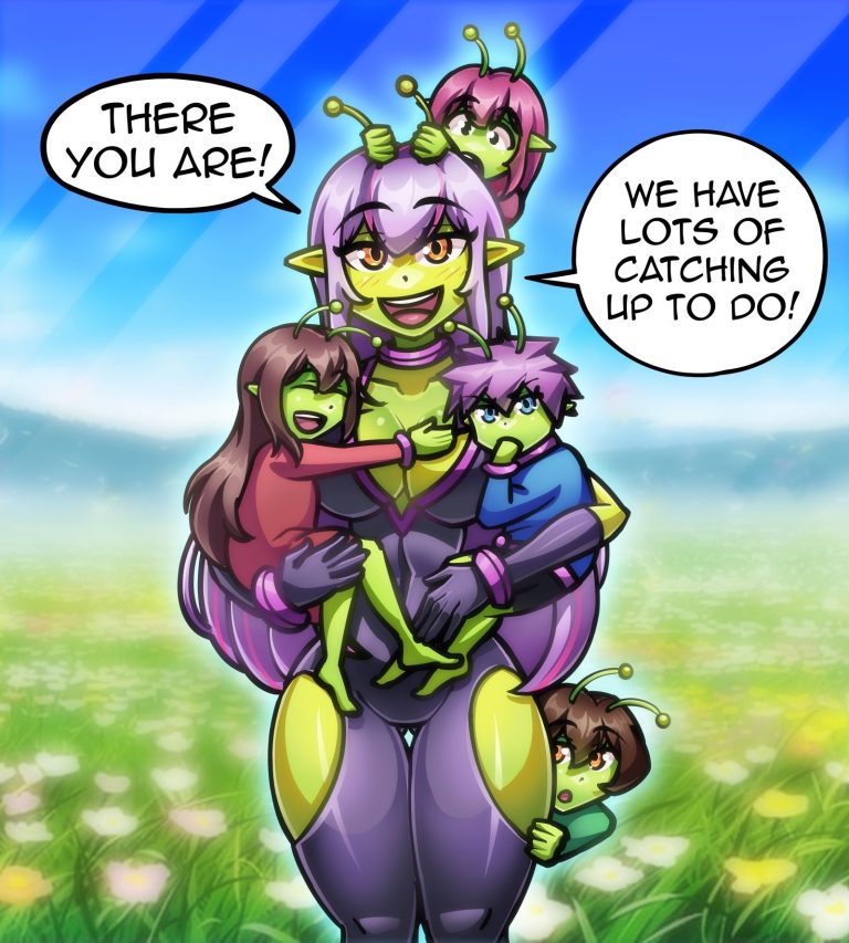 Out of this world porn comic picture 6