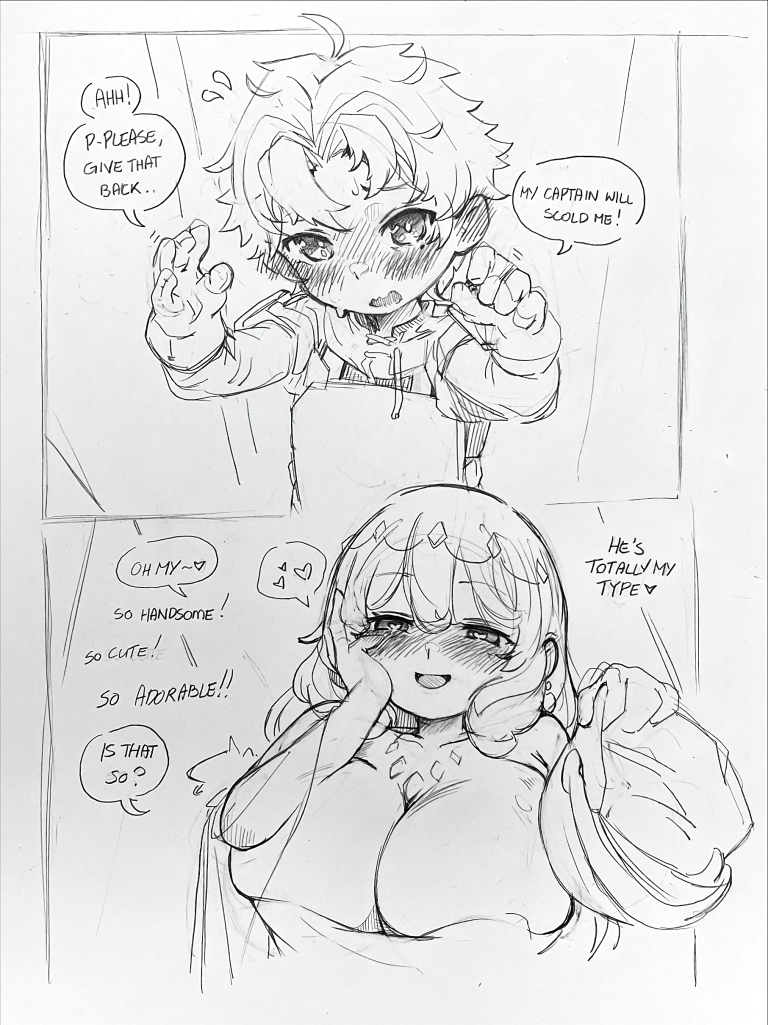 Youngest Guard and Queen porn comic picture 3