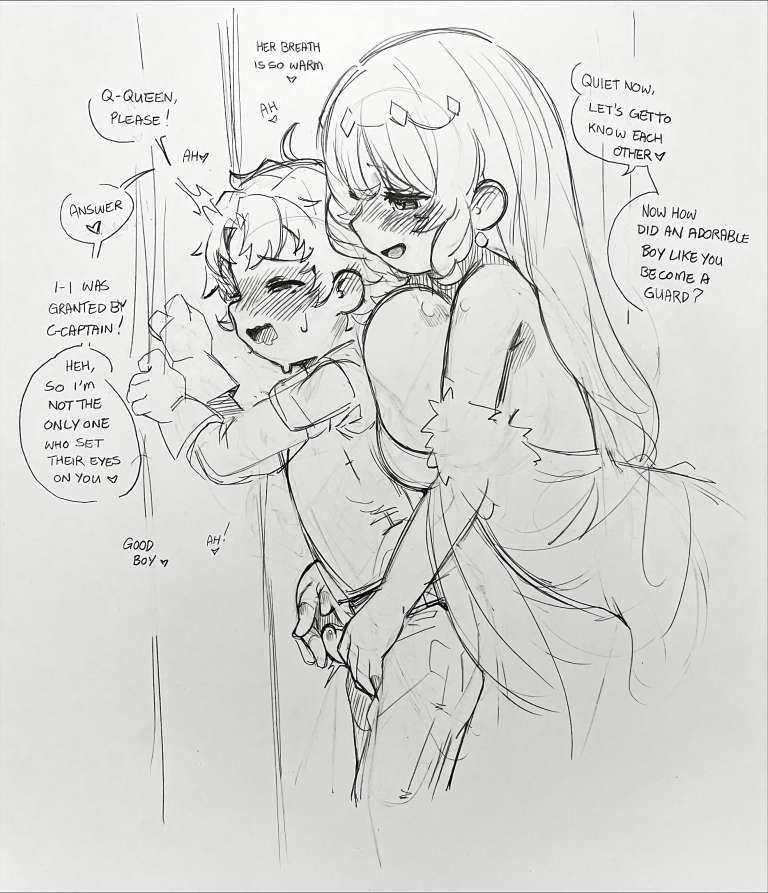 Youngest Guard and Queen porn comic picture 4