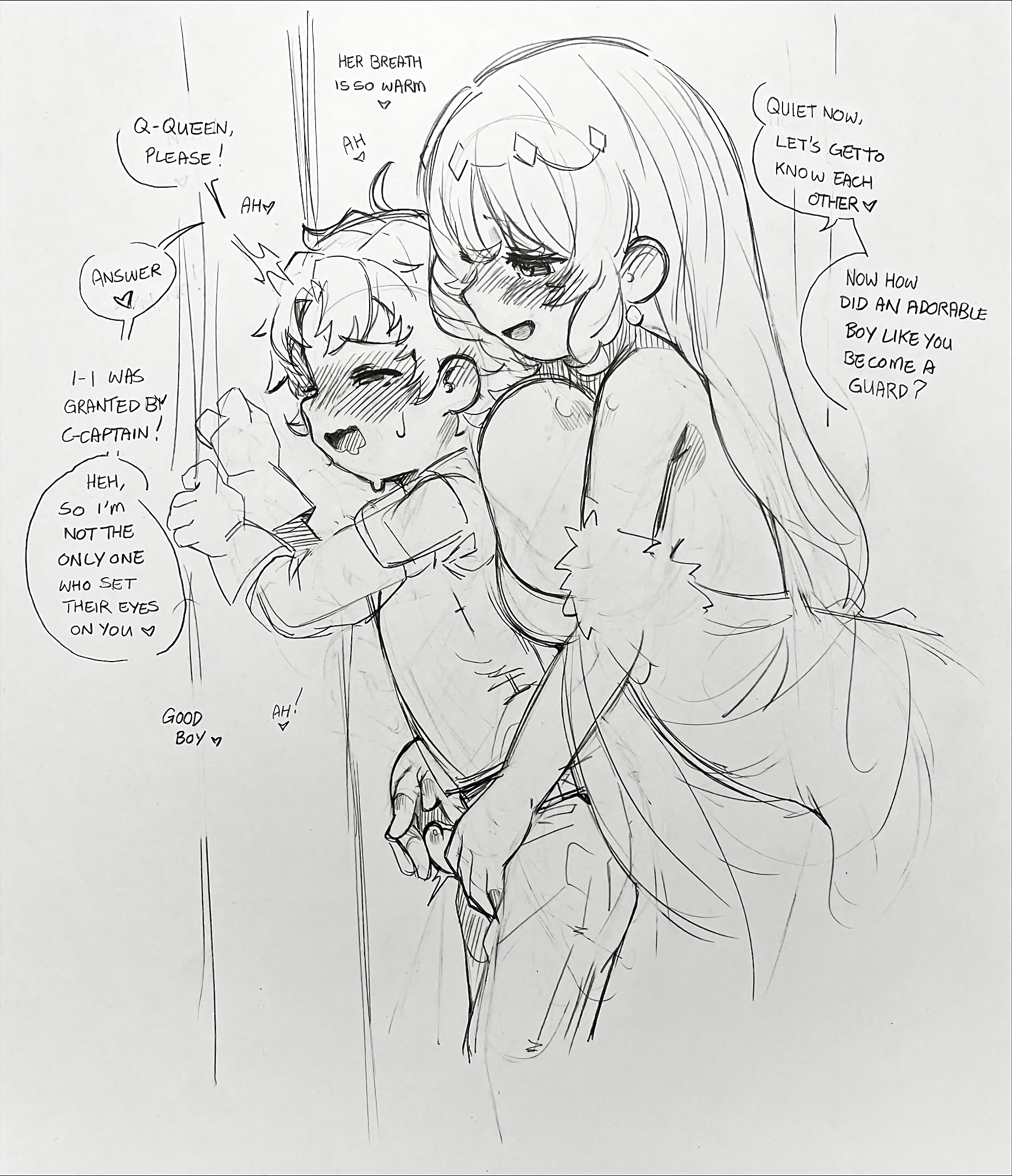 Youngest Guard and Queen porn comic picture 4