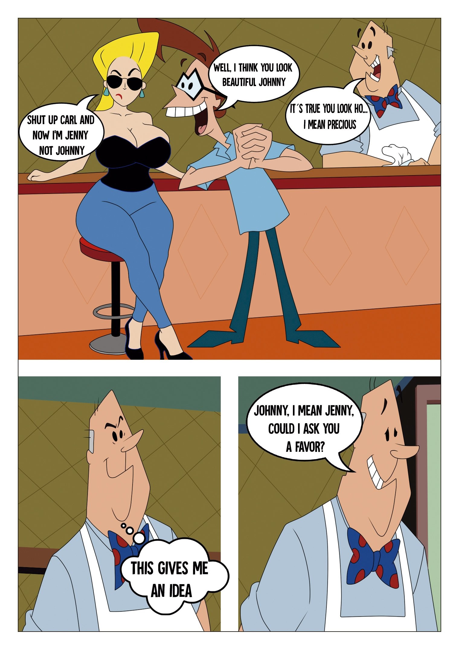 A Star is Born - Johnny Bravo porn comic picture 12