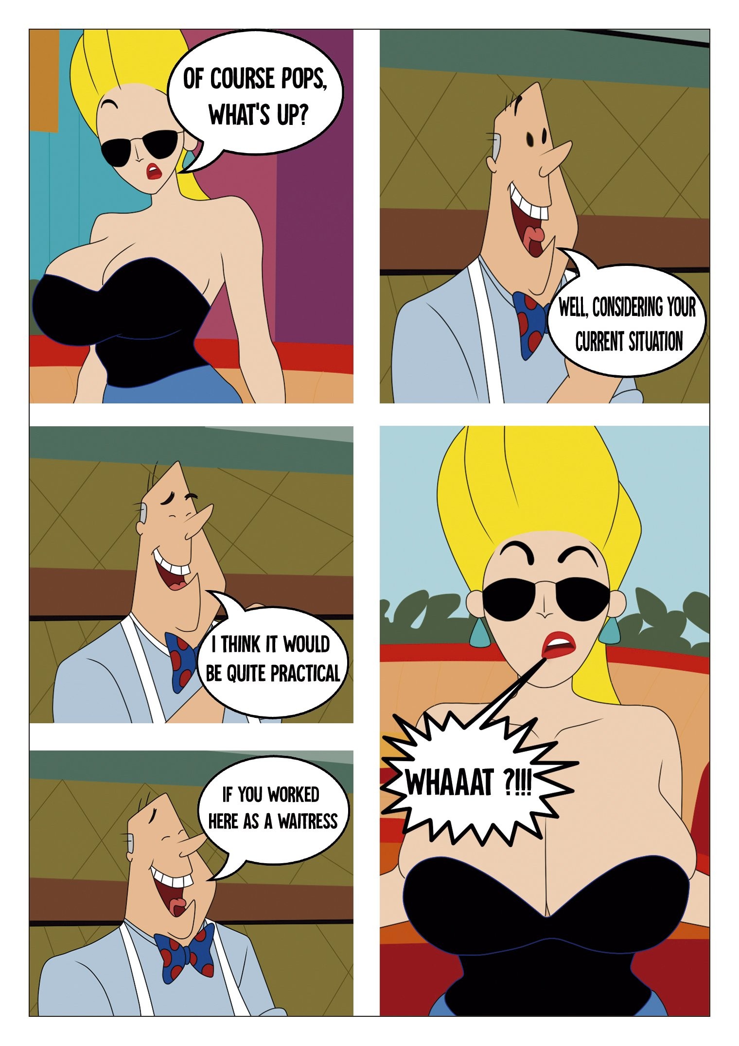 A Star is Born - Johnny Bravo porn comic picture 13