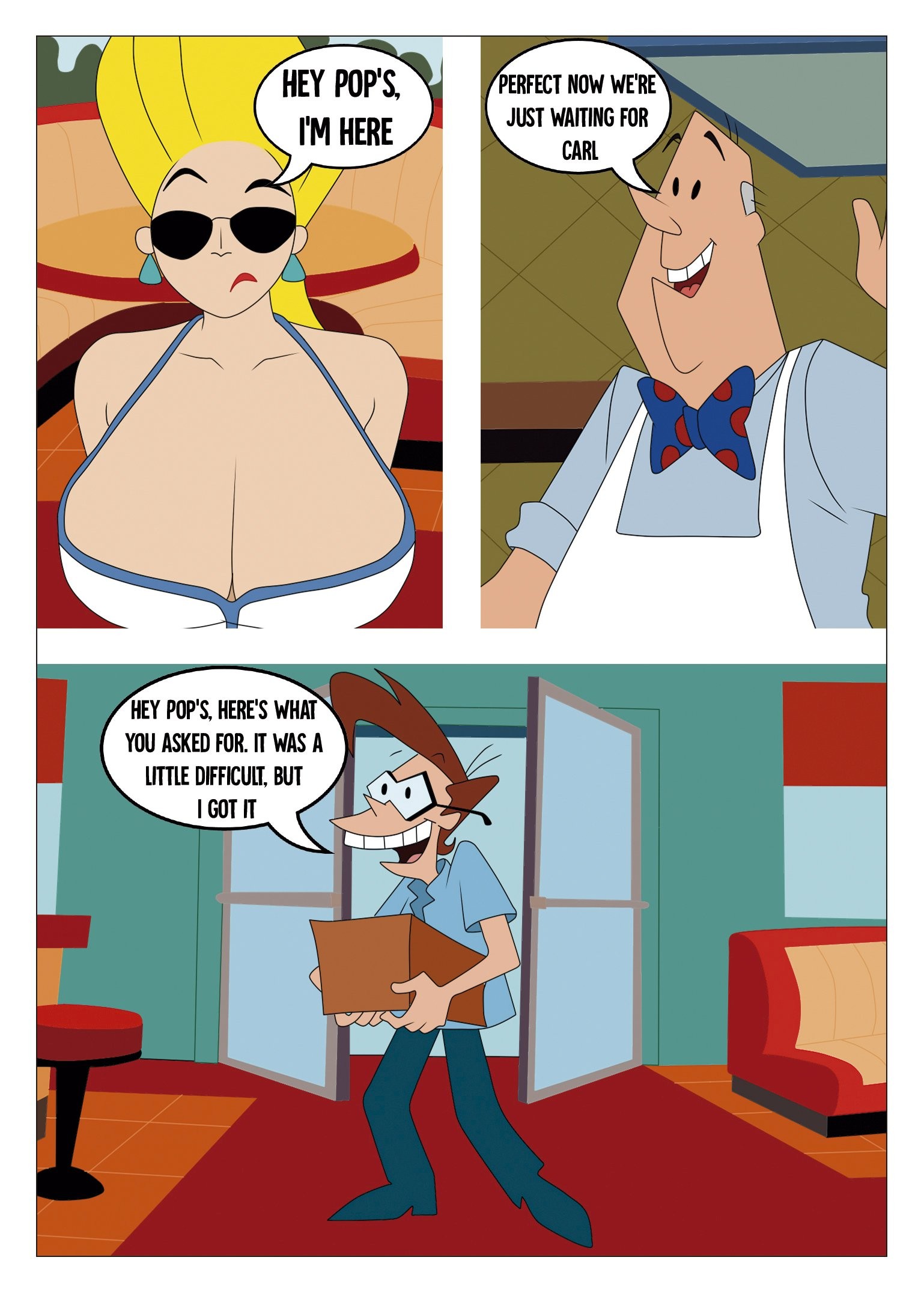 A Star is Born - Johnny Bravo porn comic picture 34