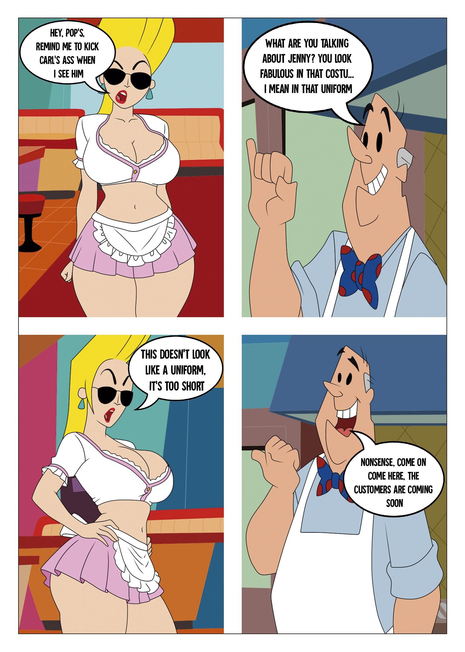 A Star is Born - Johnny Bravo porn comic picture 37