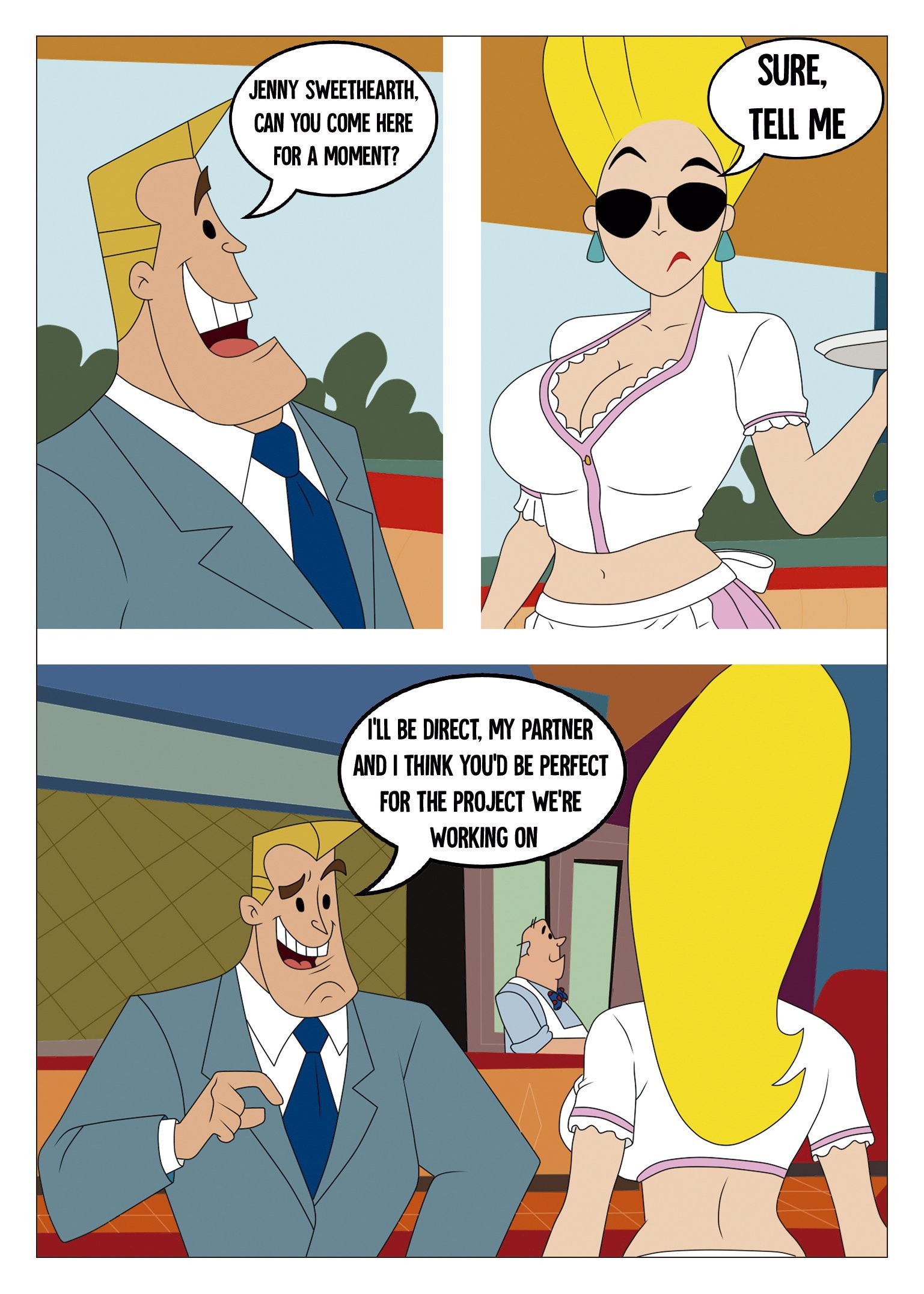 A Star is Born - Johnny Bravo porn comic picture 42