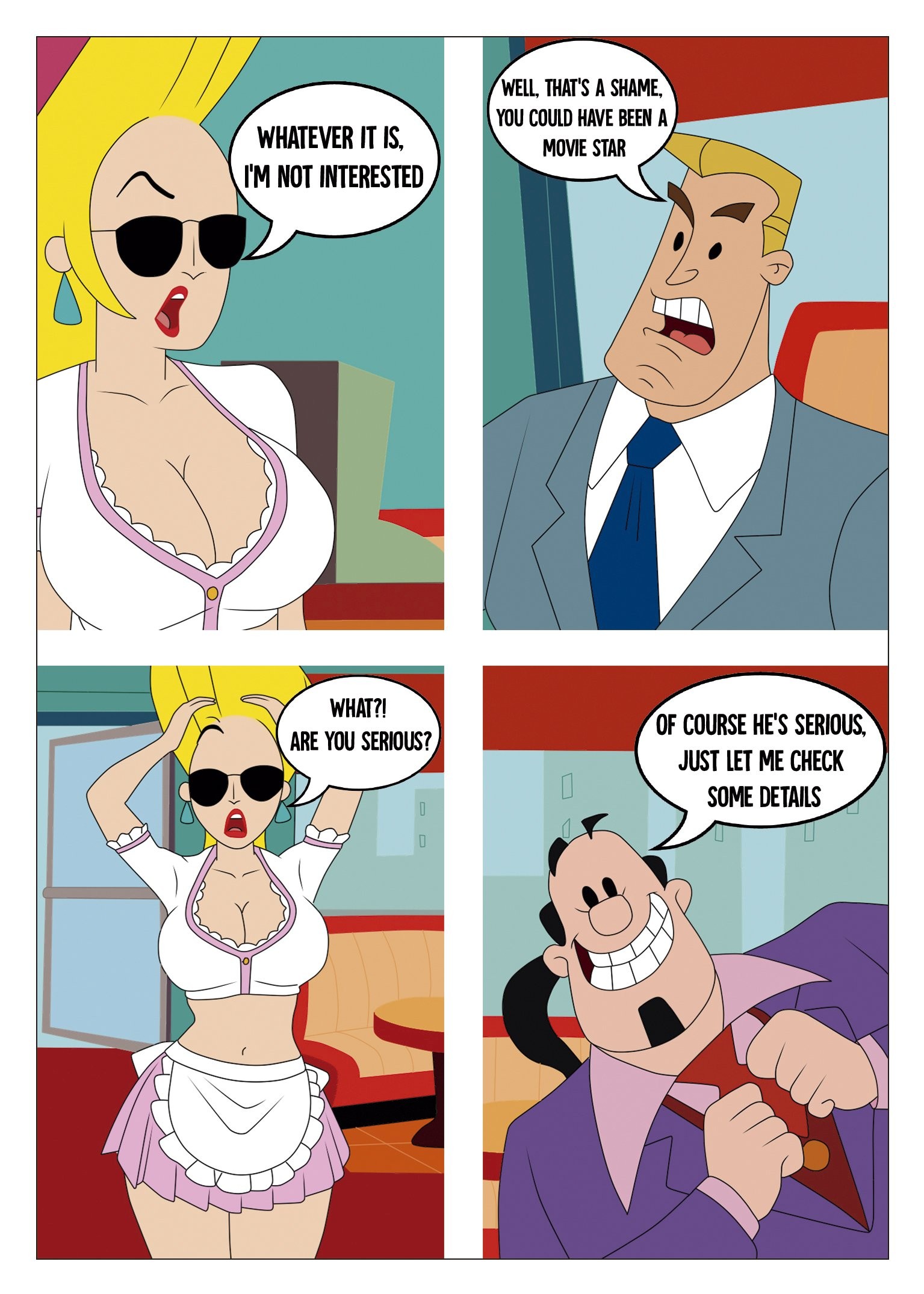 A Star is Born - Johnny Bravo porn comic picture 43