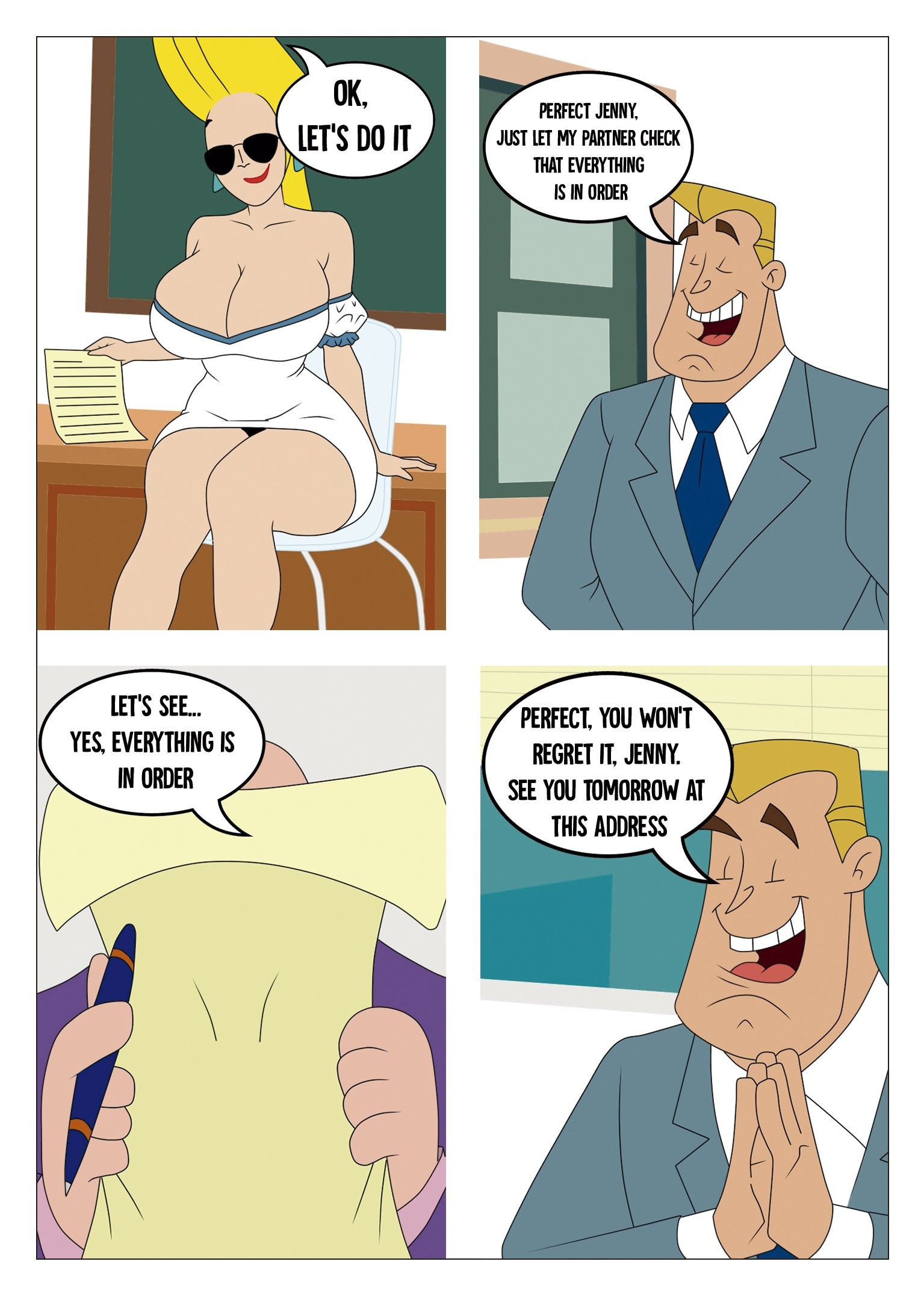 A Star is Born - Johnny Bravo porn comic picture 53