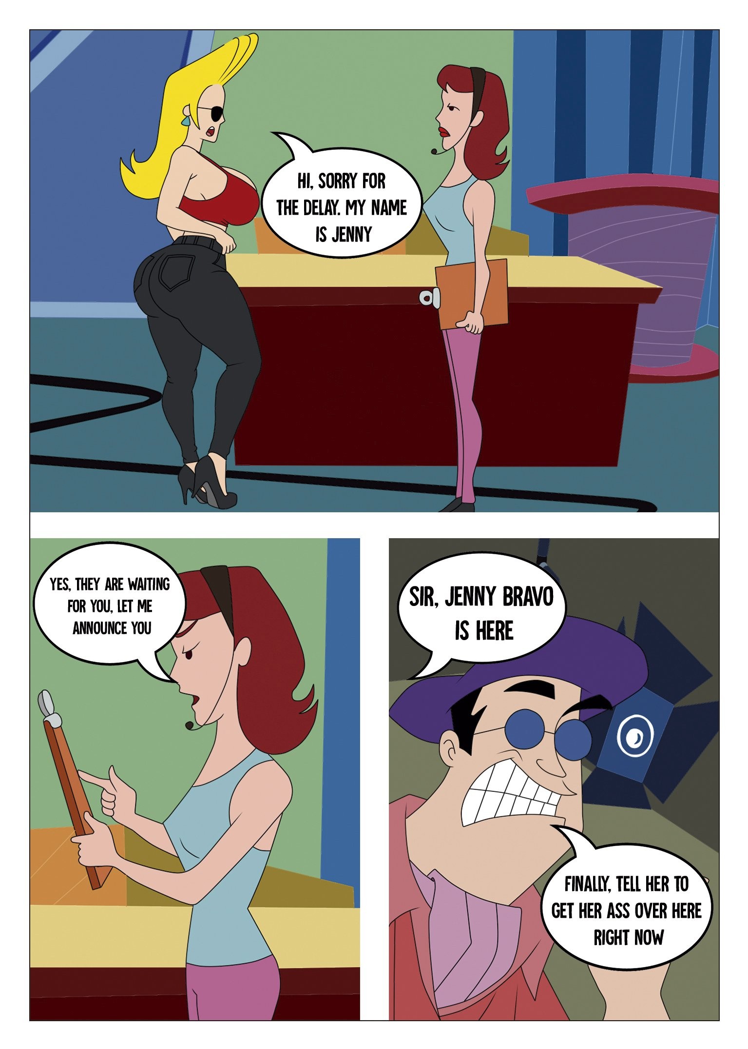 A Star is Born - Johnny Bravo porn comic picture 56