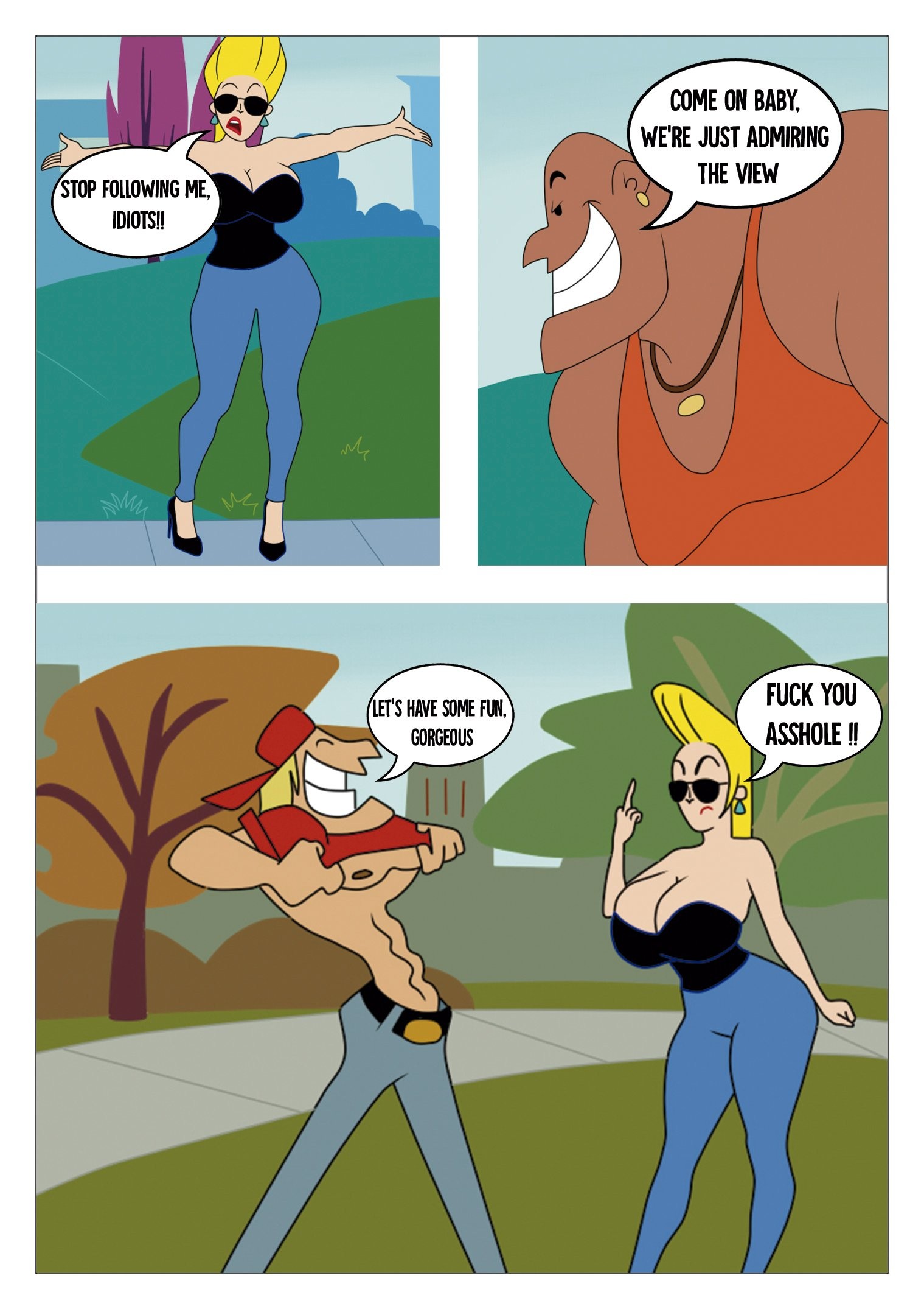 A Star is Born - Johnny Bravo porn comic picture 6