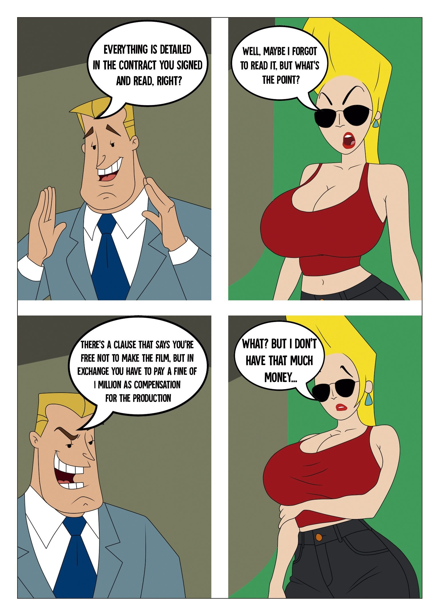 A Star is Born - Johnny Bravo porn comic picture 62