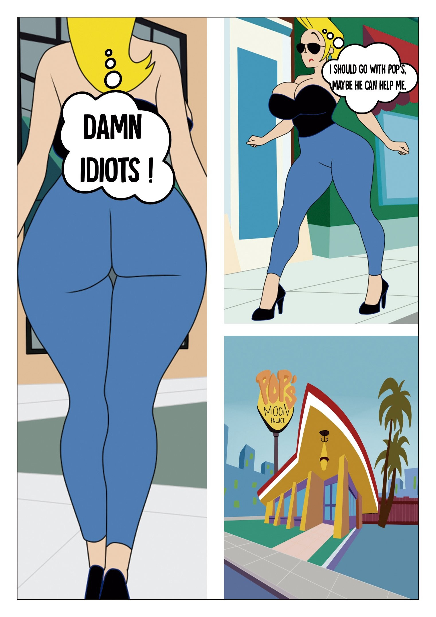 A Star is Born - Johnny Bravo porn comic picture 7