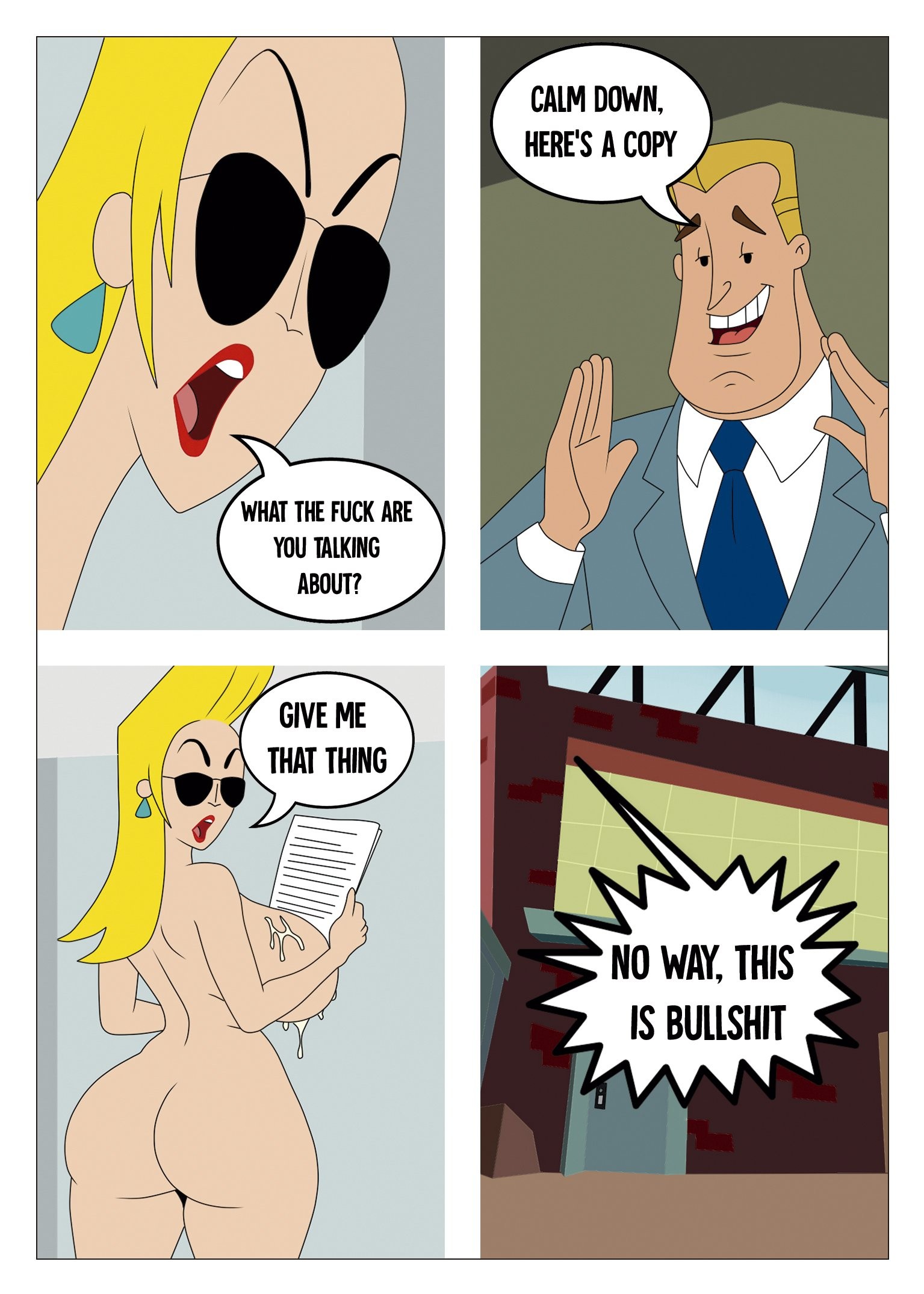 A Star is Born - Johnny Bravo porn comic picture 81